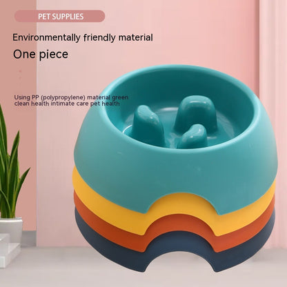 Pet Dog Slow Food Bowl